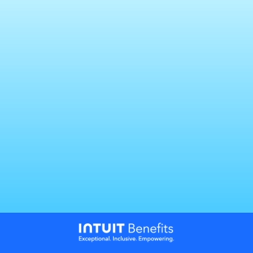 Your Intuit benefits: Exceptional, inclusive, empowering. Get to know your benefits at intuitbenefits.com.